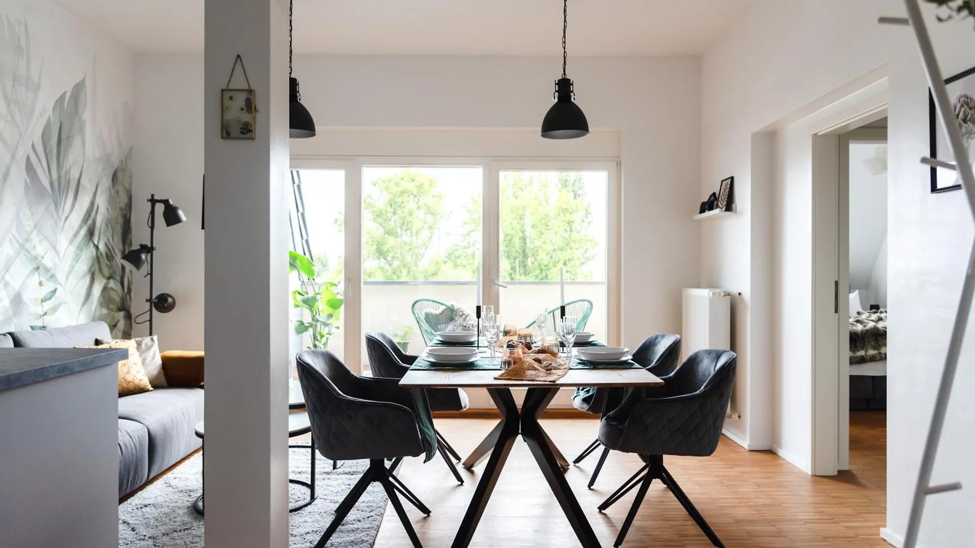 Hybrid Work-Play Retreat - 2Br, 1B Central Kreuzberg Berlino 0*,  Germania