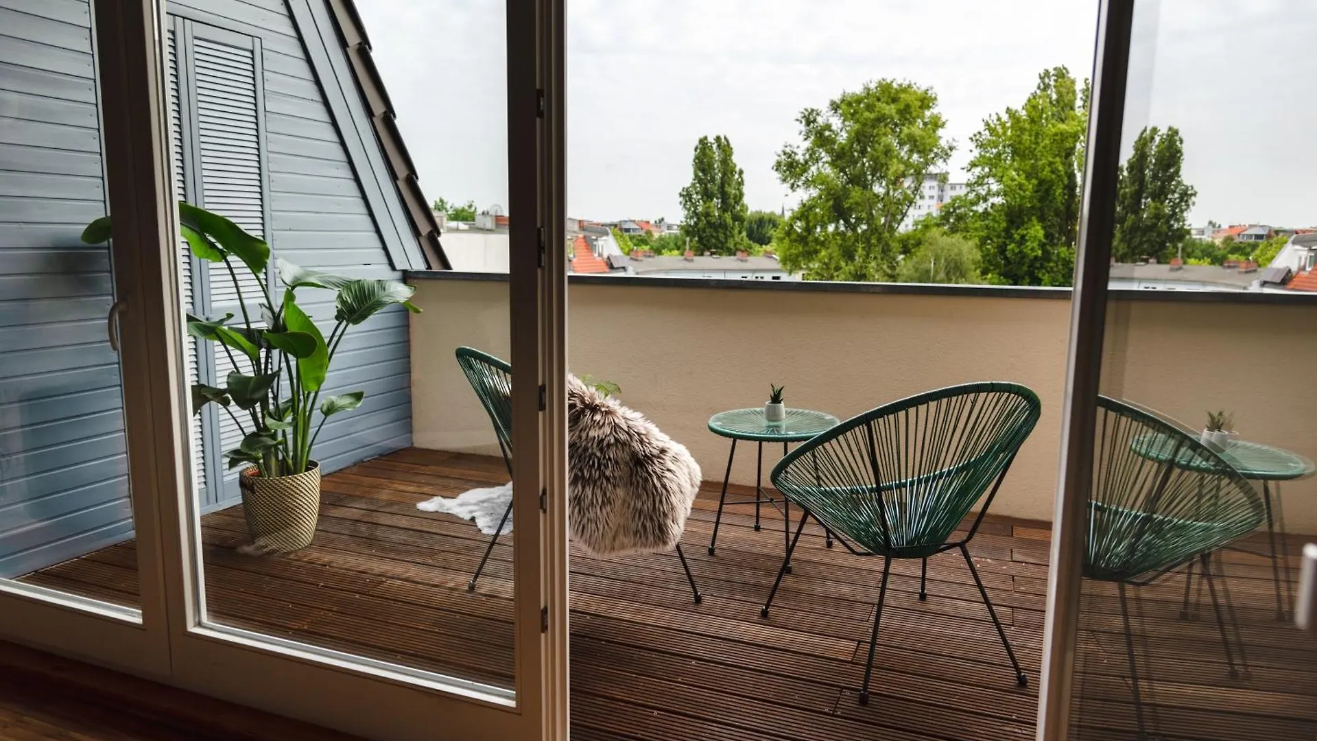 Hybrid Work-Play Retreat - 2Br, 1B Central Kreuzberg Berlin Daire