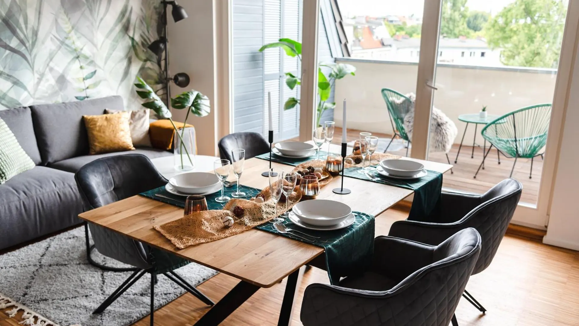 Hybrid Work-Play Retreat - 2Br, 1B Central Kreuzberg Berlin 0*,